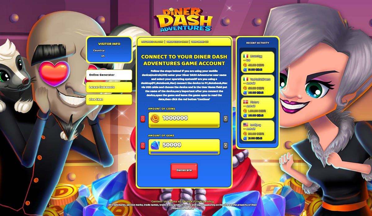 Diner DASH Adventures Cheats — Guide for more gems hack by Eskadrons