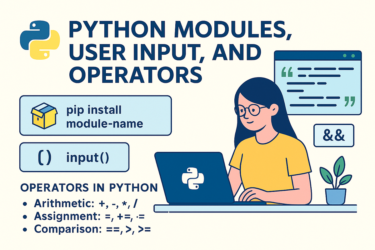 Python Modules, User Input, and Operators: A Beginner’s Essential Guide ...
