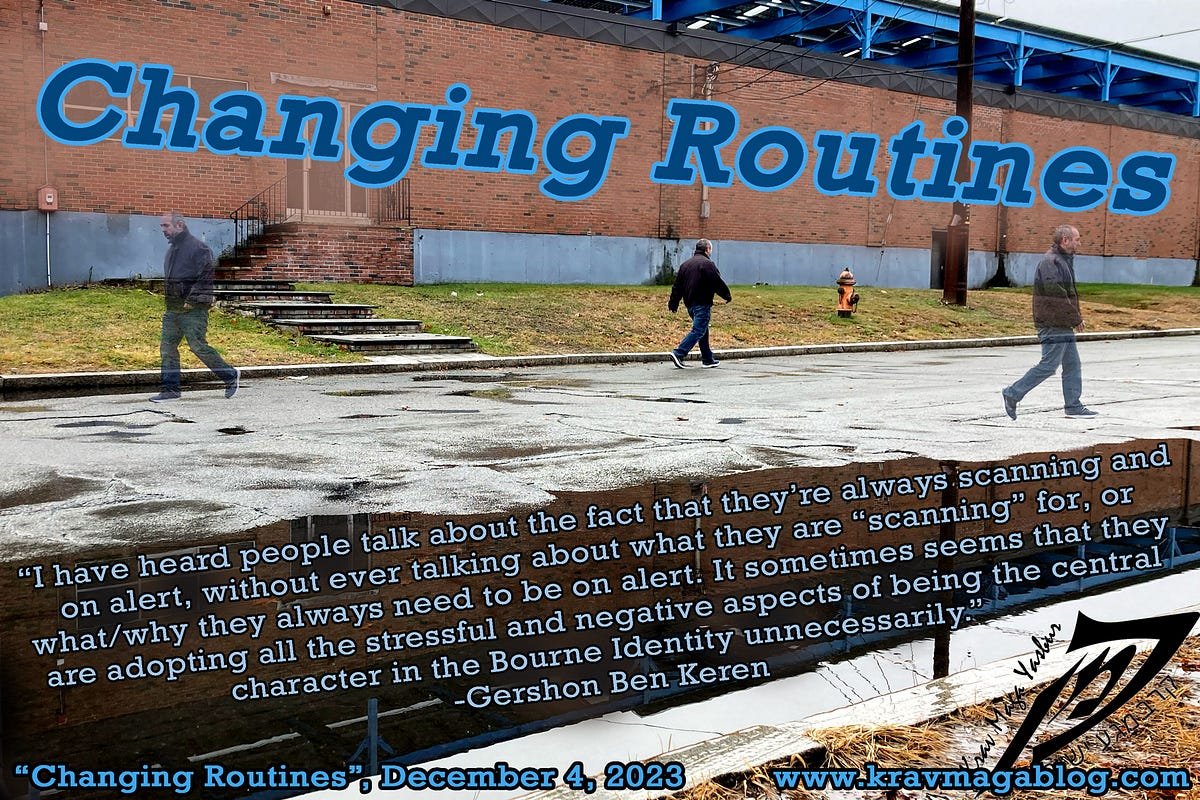 Changing Routines To Improve Personal Safety | Medium