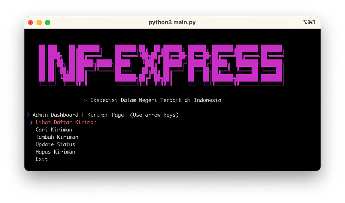How to create ascii text banner for command line project by naufal