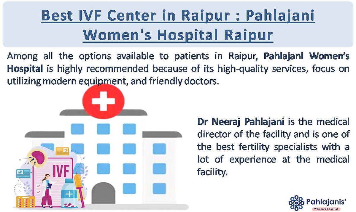 Discover The Best IVF Center In Raipur At Pahlajani Women’s Hospital ...