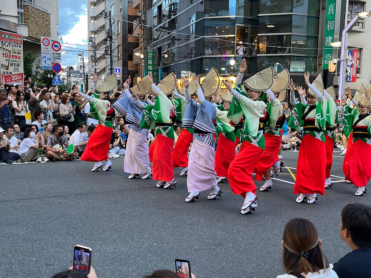 日本生活Day202 高円寺阿波踊り - WEI - Medium