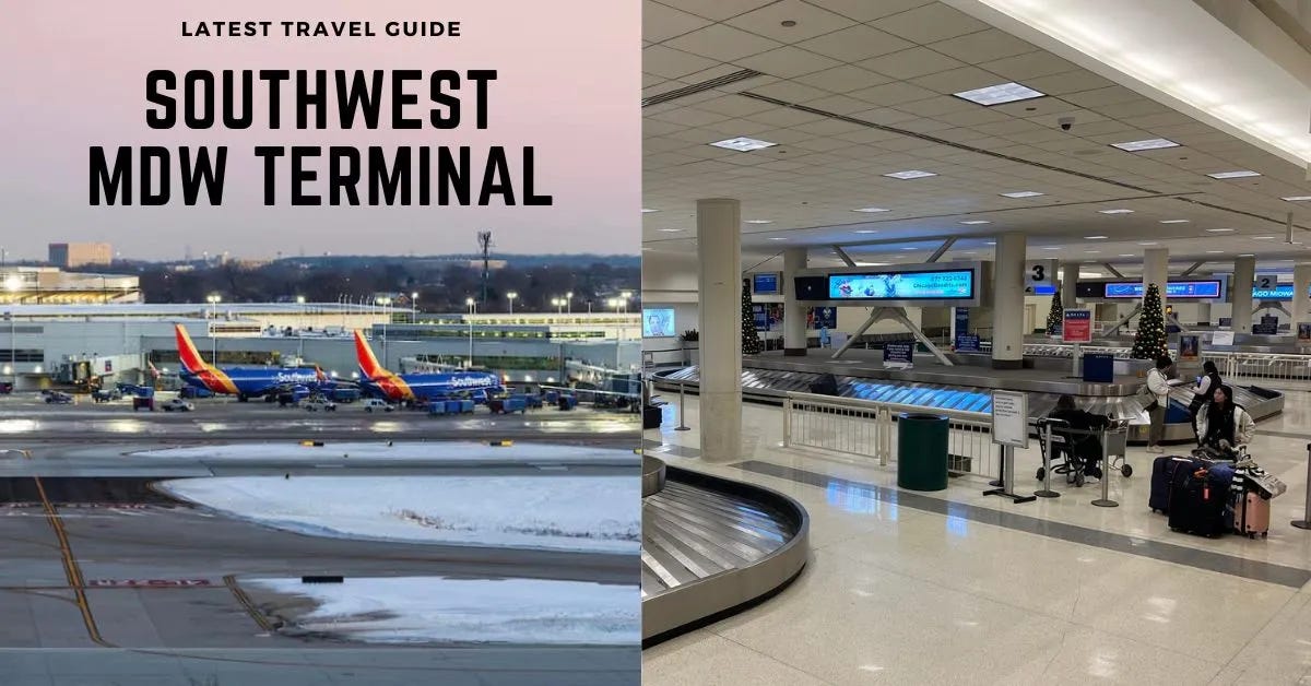 What terminal is Southwest Airlines at Midway Airport? by AviaTech