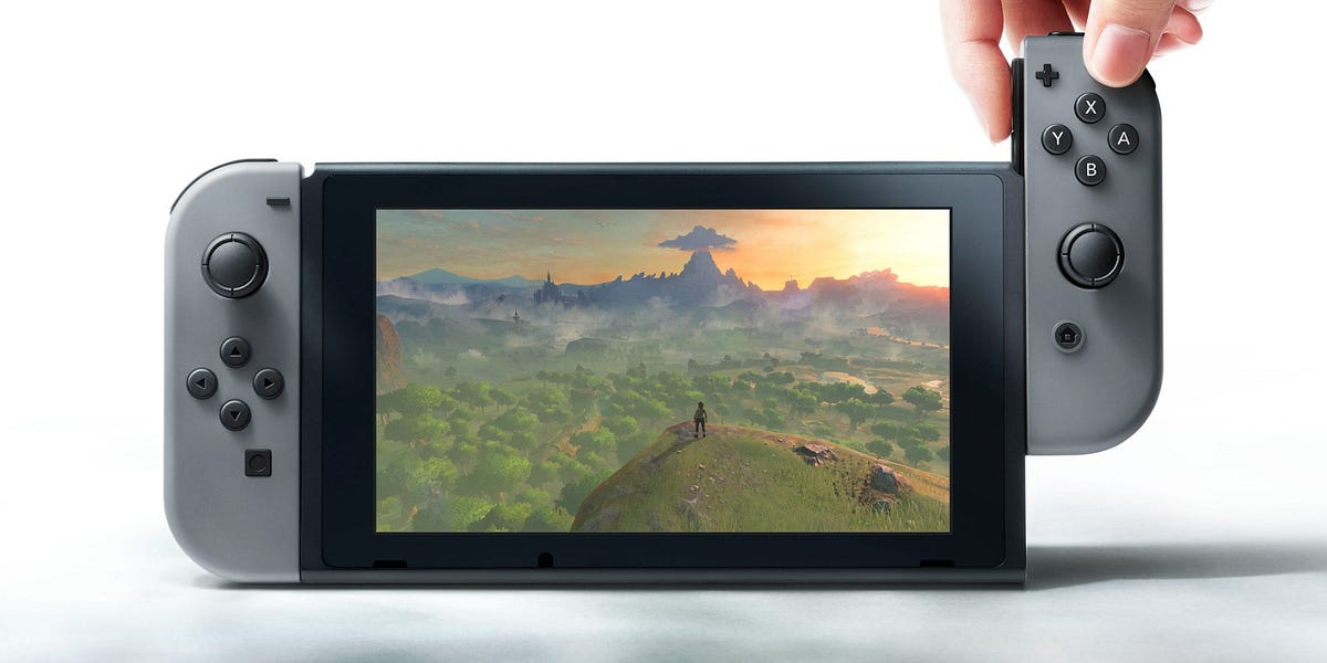 The Nintendo NX is officially the Nintendo Switch | by Tony