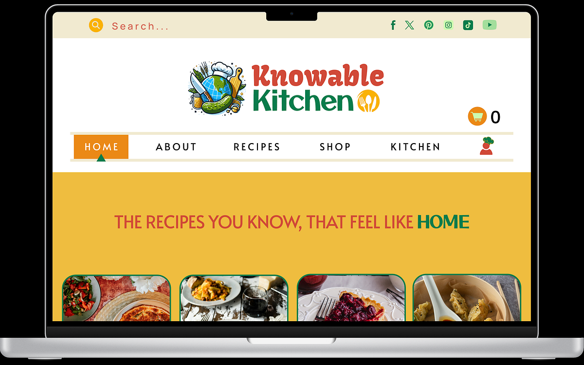 Knowable Kitchen Alpha Development Project Case Study | by Kiana ...