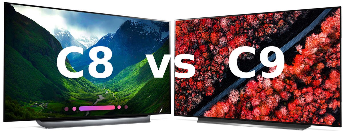 LG C8 vs C9 Review (OLED77C8PUA vs OLED77C9PUB ; OLED65C8PUA vs  OLED65C9PUA; OLED55C8PUA vs OLED55C9PUA) | by TV Evaluate | Medium