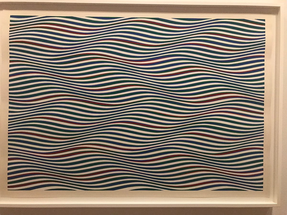 Bridget Riley Drawings From the Artist’s Studio by Hoogy Medium