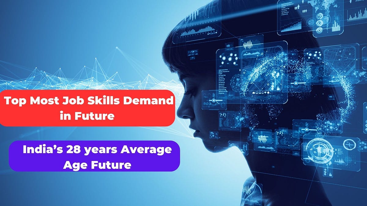 Top Most Job Skills Demand in Future 20252030 and India’s 28 years Average Age Future by