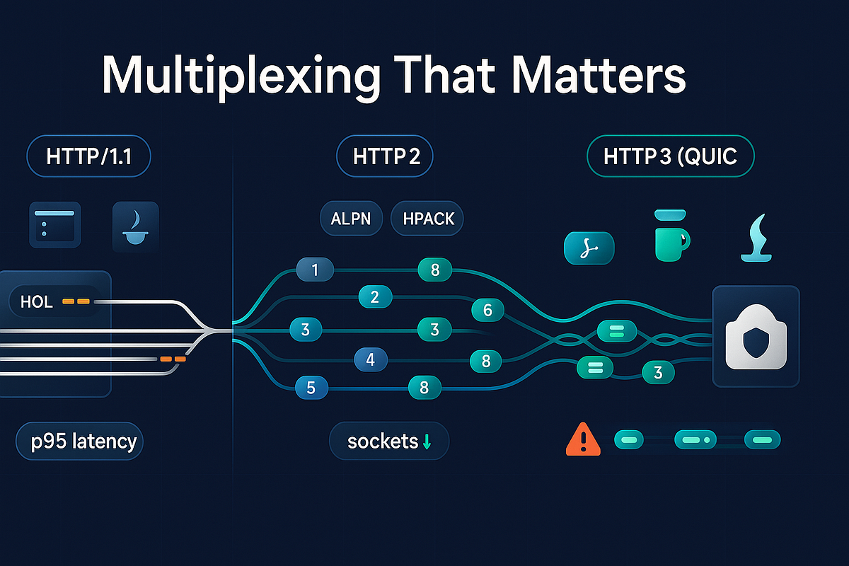 Java HTTP/2 & HTTP/3: When Multiplexing Finally Pays | by Thinking Loop ...
