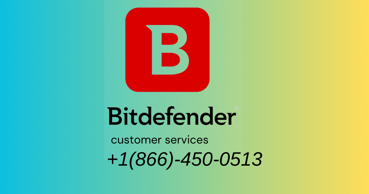 How can I speak to someone at Bitdefender? +1(866)4500513 by