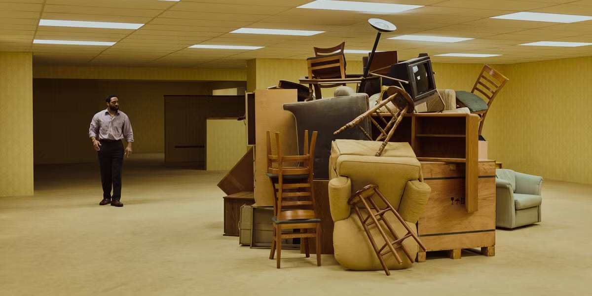 Chiwetel Ejiofor in “Backrooms” (A24)
