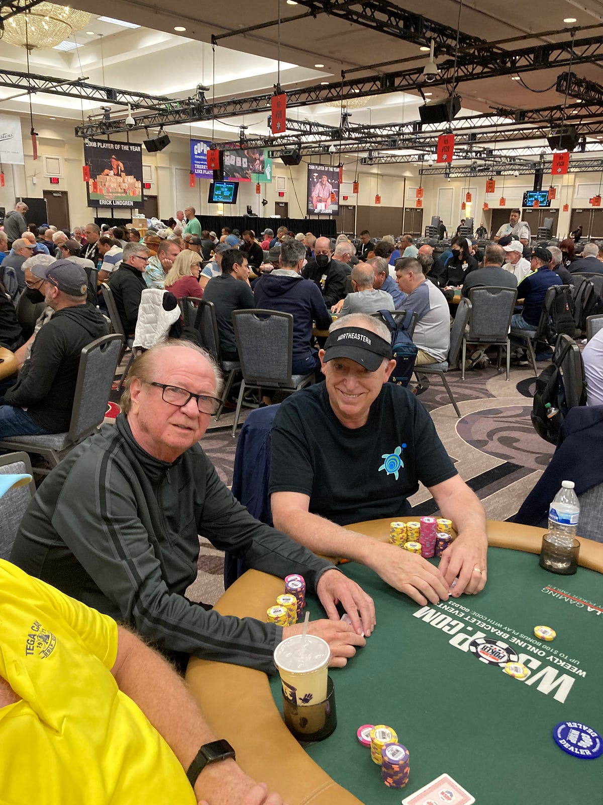 WSOP SENIORS EVENT — FINAL REPORT OF DAY 1A by Ken Adams Jun, 2023