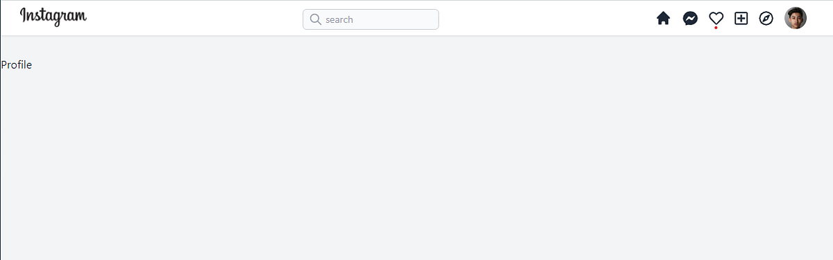 React NextJS Create Instagram UI clone — Profile Page Part 1 | by ...