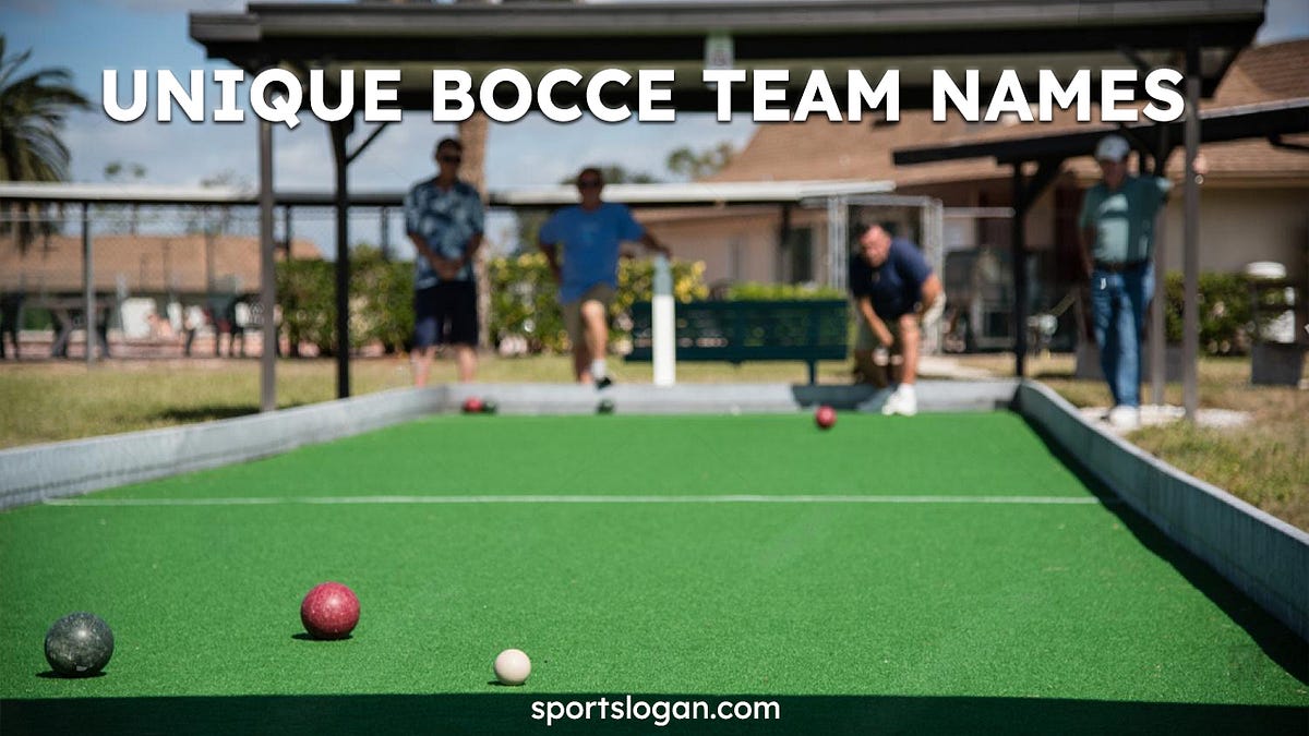 30 Unique Bocce Team Names. Read More Unique Bocce Team Names &… by