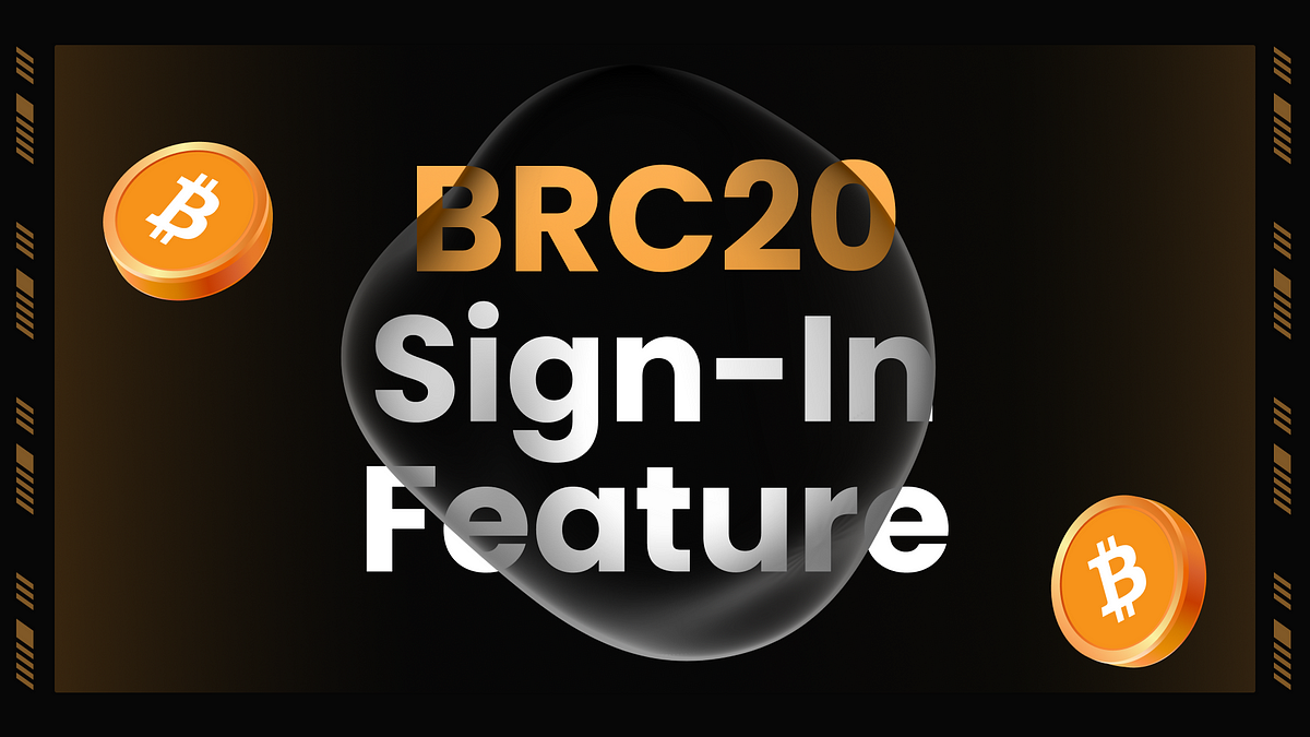 IdentityHub Feature Update: BRC20 Sign-in