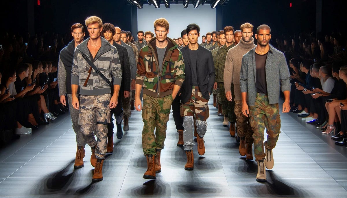 Military Fashion Show. Song, Lyrics & Style by Michael Filimowicz