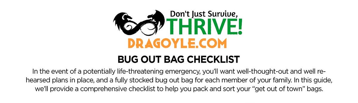 Bug Out Bag Checklist: The Essential Guide to Bugging Out, by Tbarkle