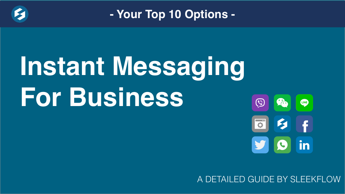Instant Messaging For Business: Your Best Options For External and Internal  Communications | by Henson Tsai | Medium