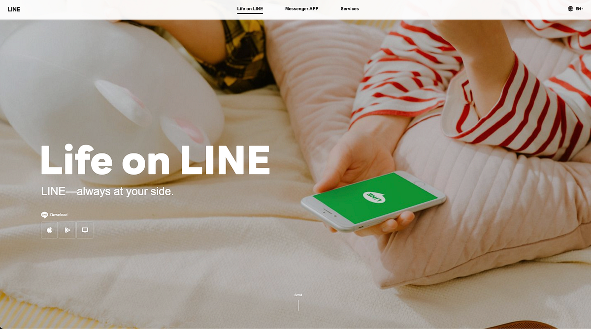 LINE — The Biggest Messaging Platform in Japan Takeshi Sawaki from