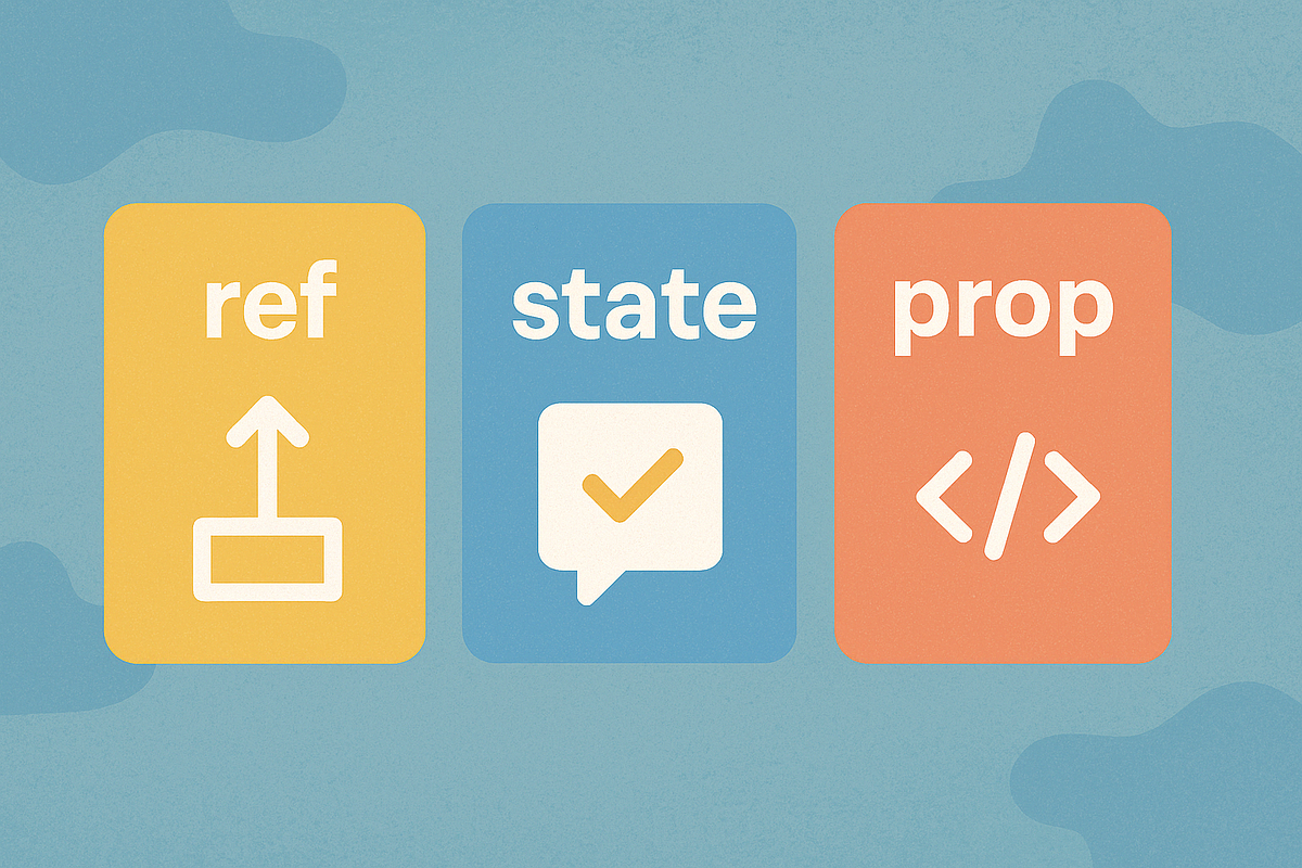 What’s the Difference Between ref, state, and prop? | by Thiraphat ...