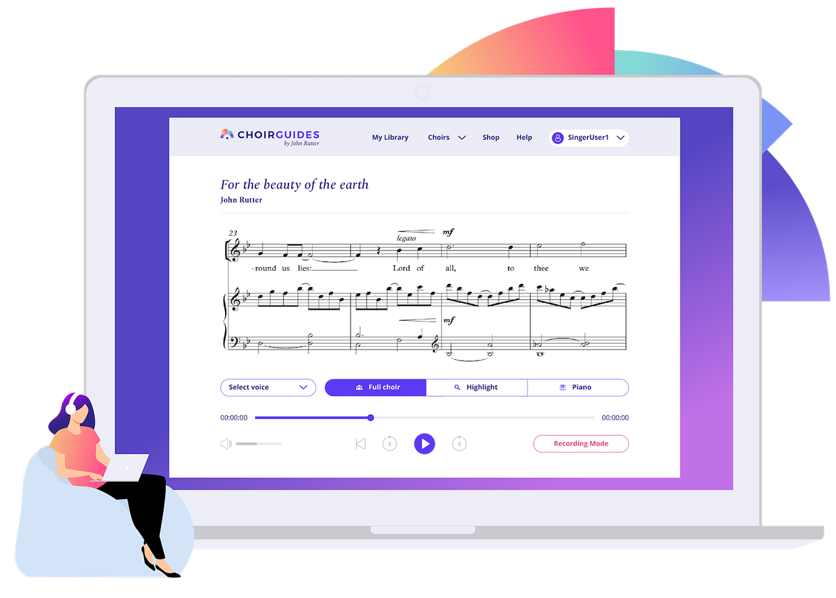 New Choral Learning Aid Makes its Debut by Platform & Stream