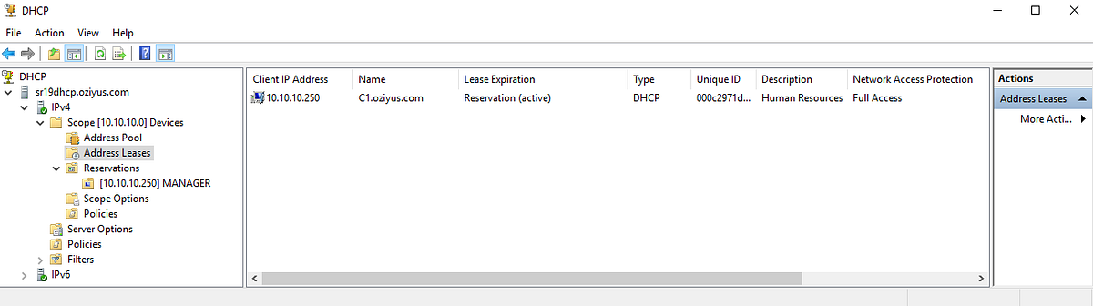 Configure DHCP Server in Windows Server 2019 | by Oguzhan Ozdemir | Medium