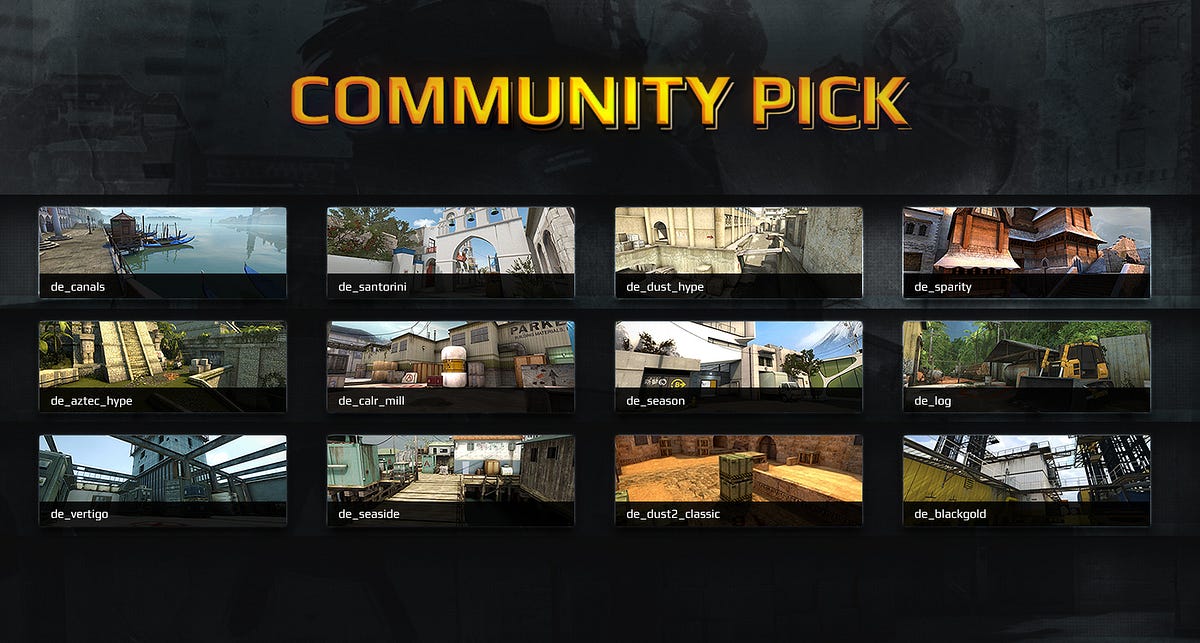 CSGO Community Pick Event. We put the power in your hands to… by Kris West (Kaostic) FACEIT