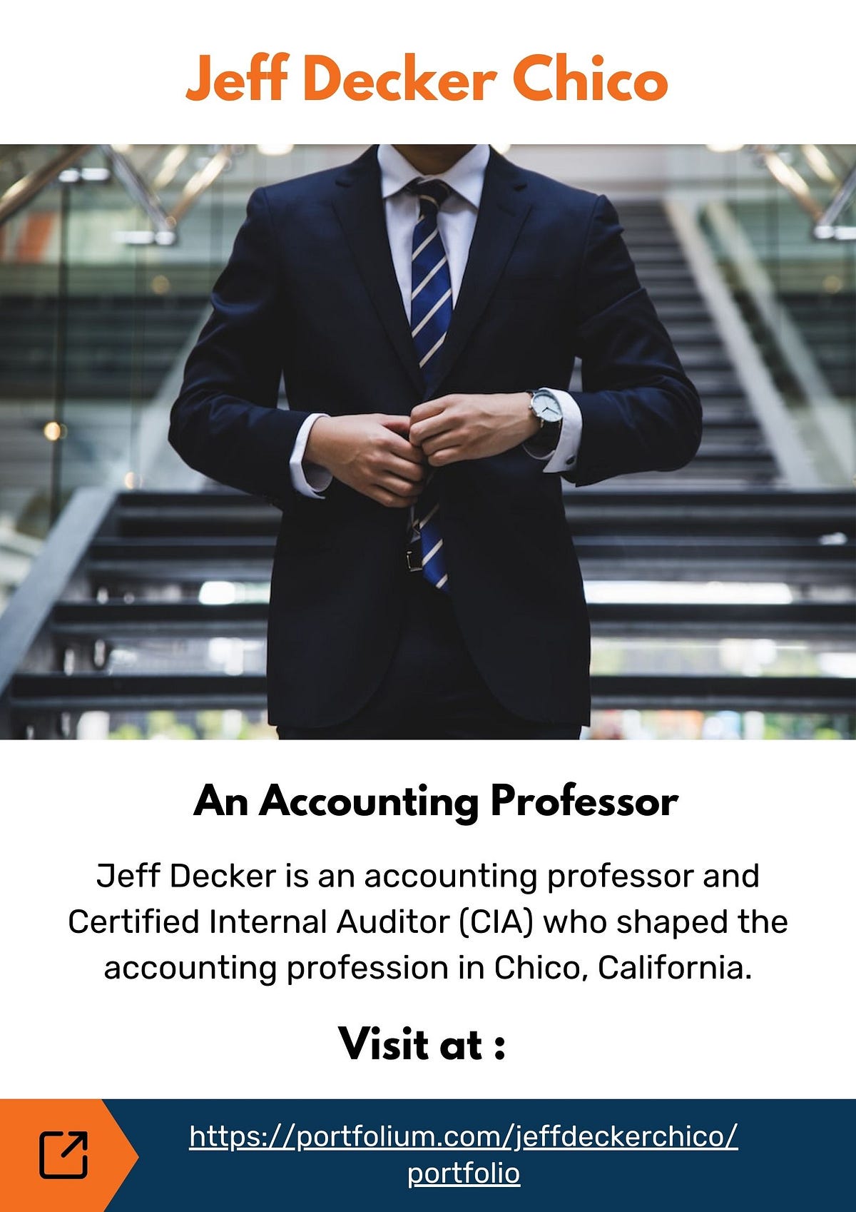Jeff Decker Chico — An Accounting Professor Jeff Decker Chico Medium
