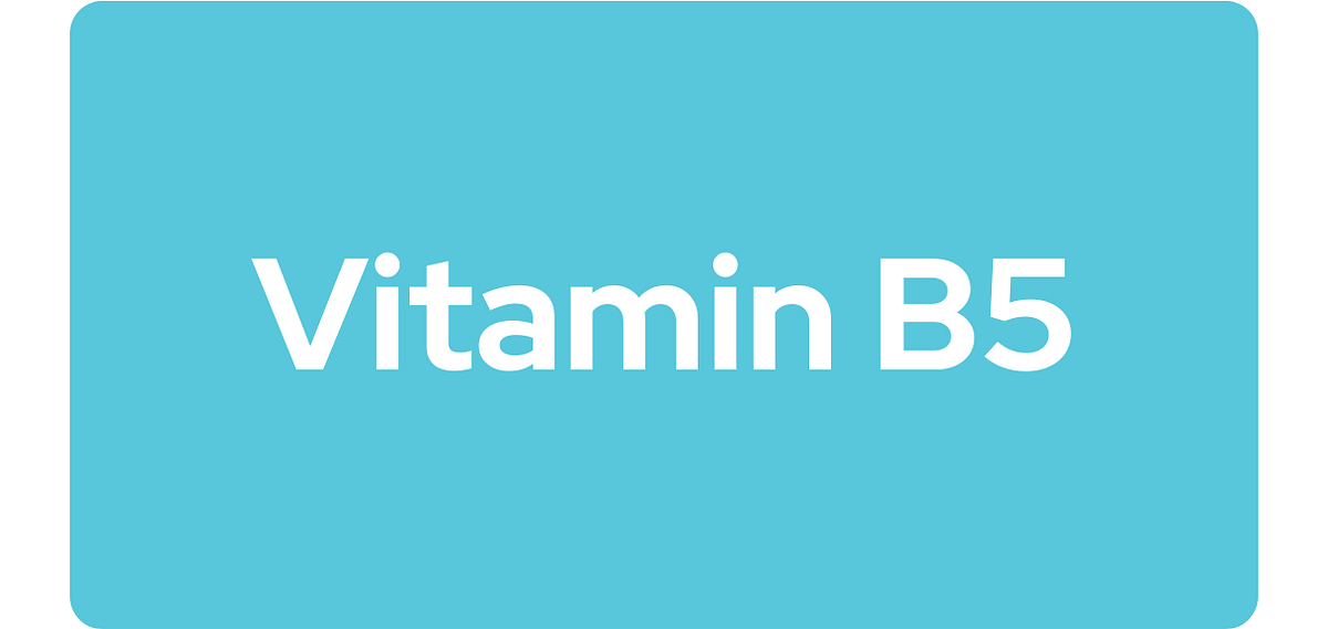 Vitamin B5. Vitamin B5, also known as pantothenic… by FlexiPharma