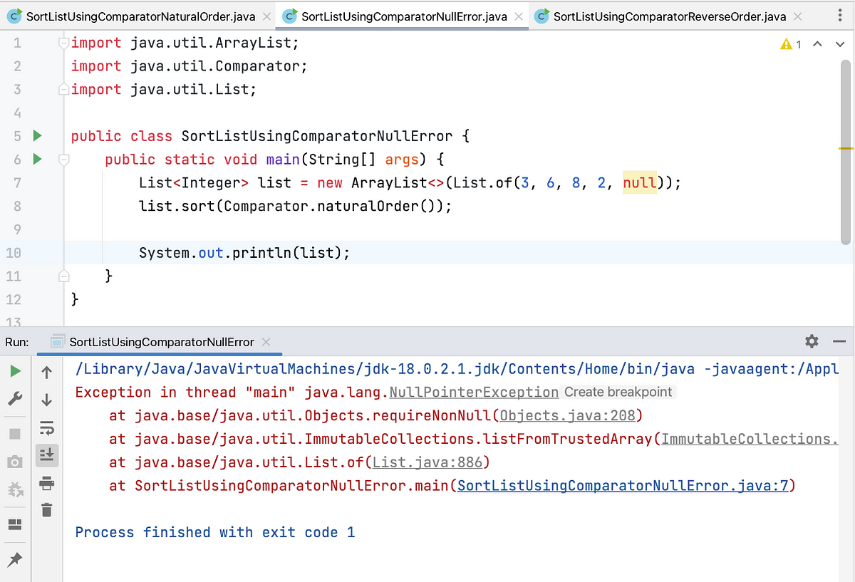 How To Sort A List In Java Sorting A List In Java Using The By Ryan 