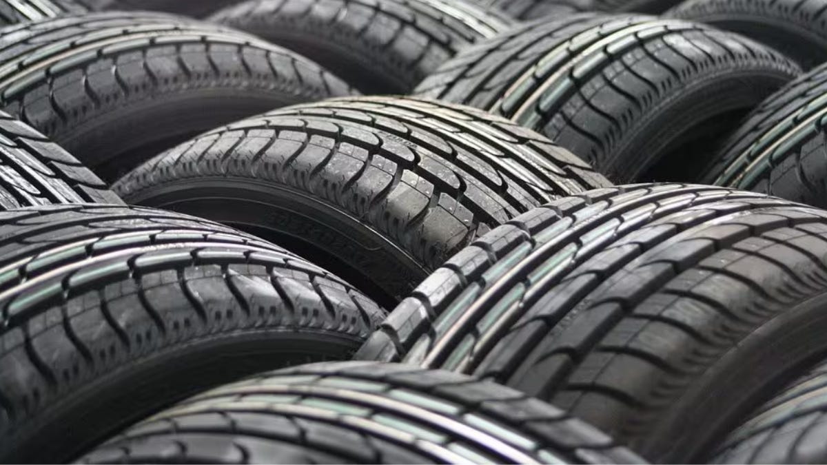 Import 2024 of tyres
