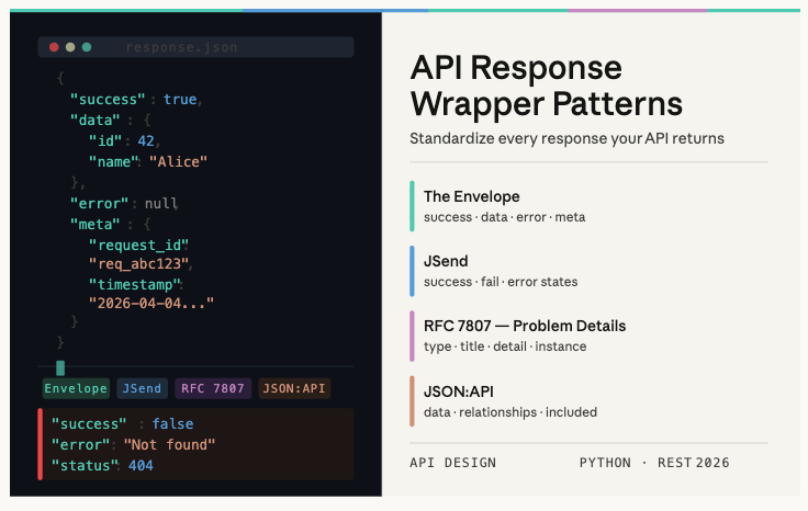 API Response wrapper patterns.