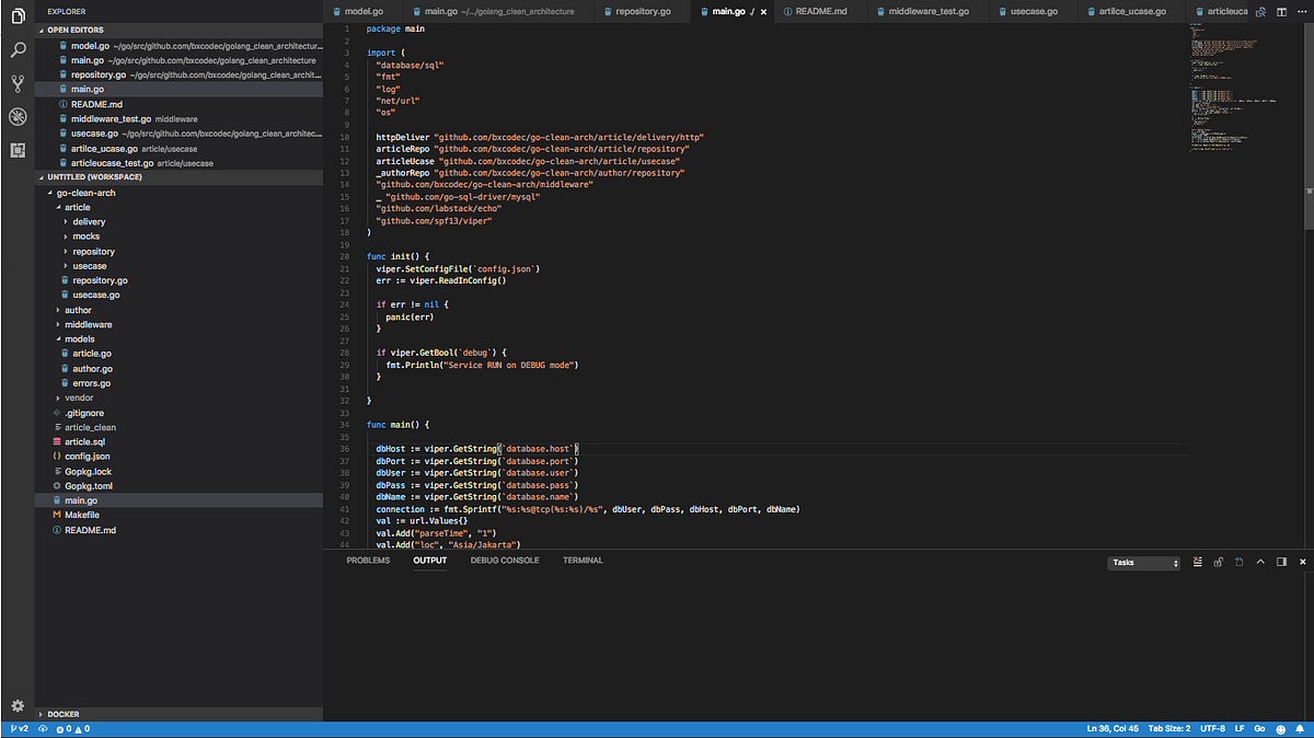 Trying Clean Architecture on Golang — 2 | by Iman Tumorang | Easyread