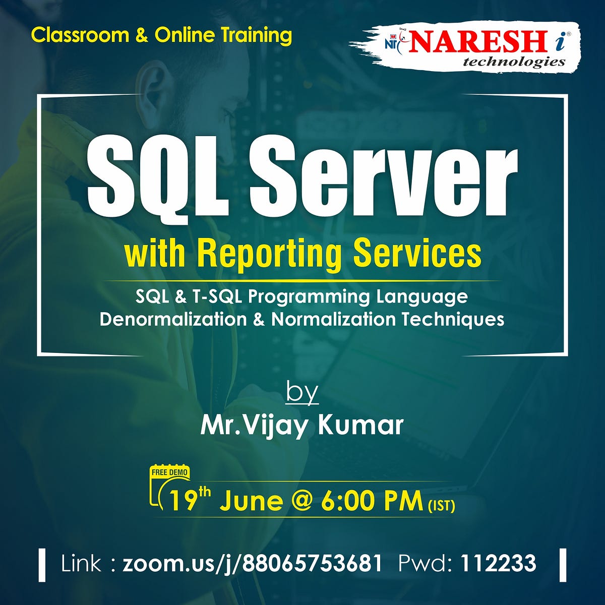 SQL Server online Training — Naresh IT - Avinash Nit - Medium