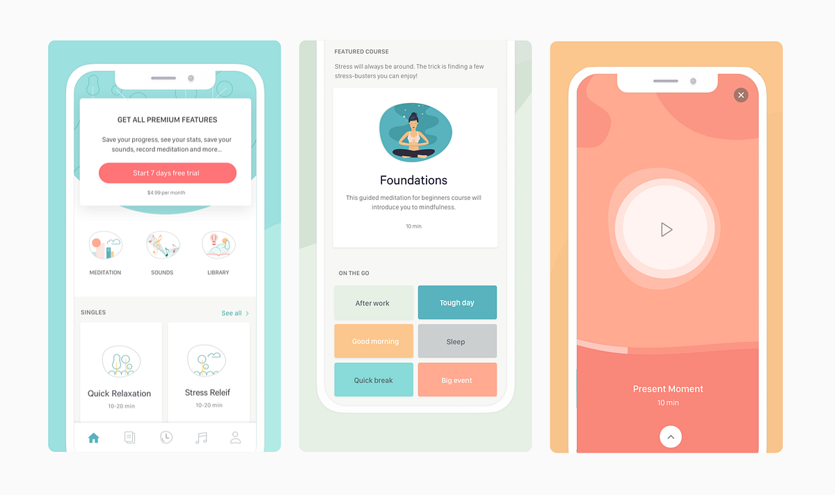 Mobile App Design Process: UX/UI Case Study {Part 1} | by Dana M | UX ...