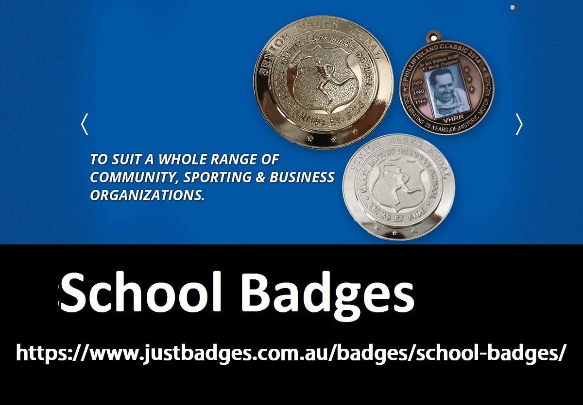 Custom School Name Badges Melbourne, Australia by Just Badges Medium