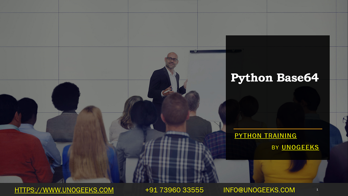 Python Base64. To work with base64 encoding in Python… | by Shivaug ...
