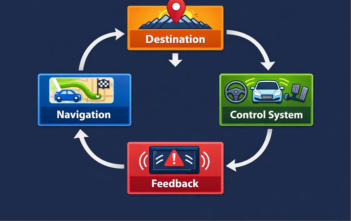 From GPS to Self-Driving: How Guidance Becomes Destiny Through Control ...