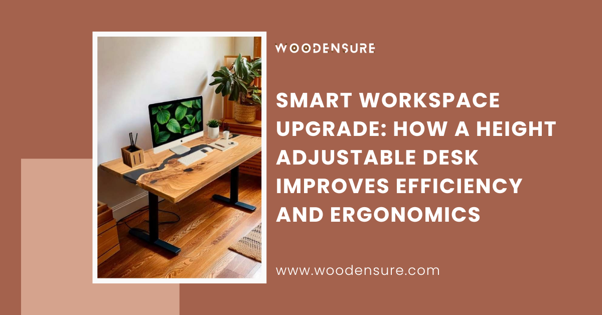 Smart Workspace Upgrade: How a Height Adjustable Desk Improves Efficiency and Ergonomics