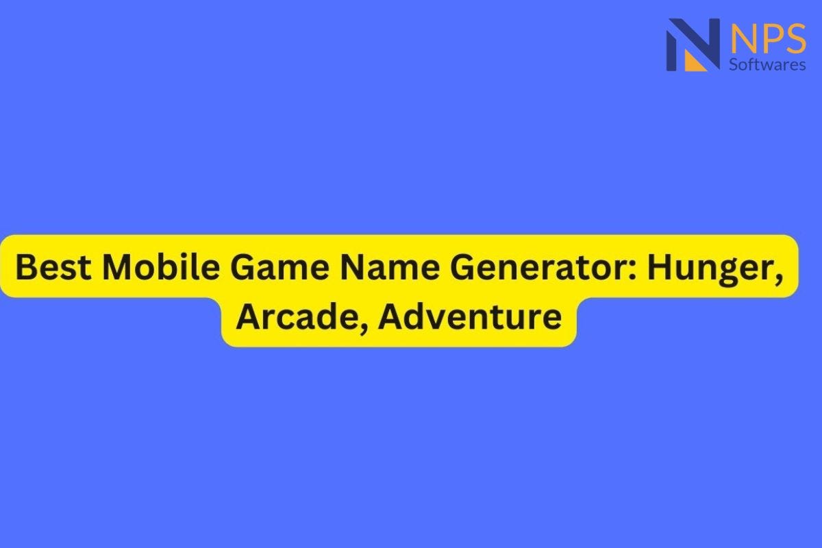 Best Mobile Game Name Generator Hunger Arcade Adventure Divukanwar 