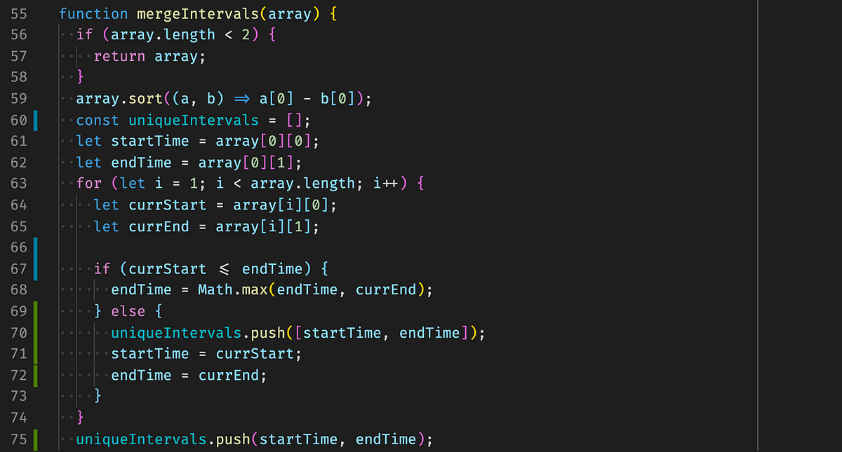How to Merge Intervals, Step-by-Step | by amkemp | The Startup | Medium