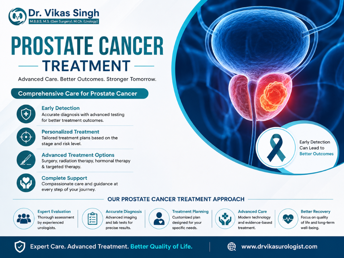 Early Signs of Prostate Cancer & Why You Should See a Specialist in Indore Immediately