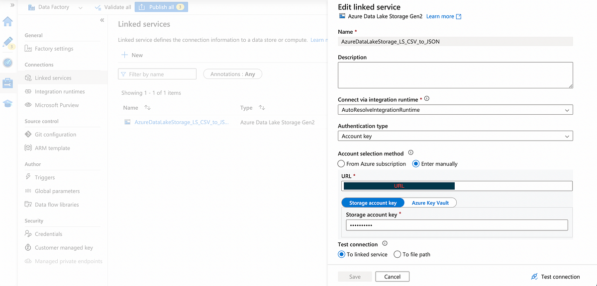 CSV To JSON Using Copy Activity in ADF | by Nidhi Gupta | Medium