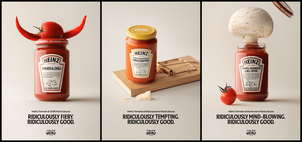 Unique Essence of Heinz’s ‘Not Another Pasta Sauce’ Campaign. by