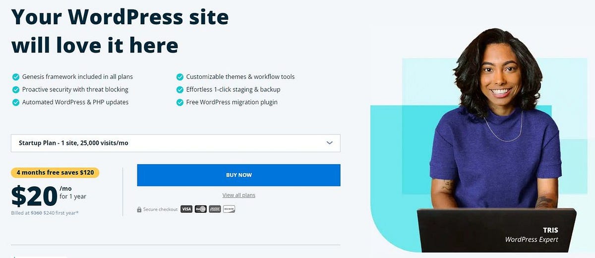 Get 4 Months Free On All Shared Hosting Plans At Wp Engine With Code
