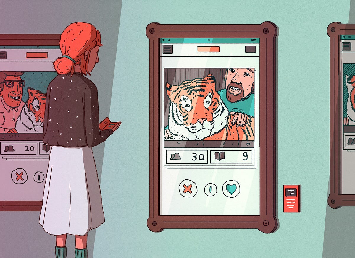 Image of: What’s with All the Tiger Selfies on Dating Apps?