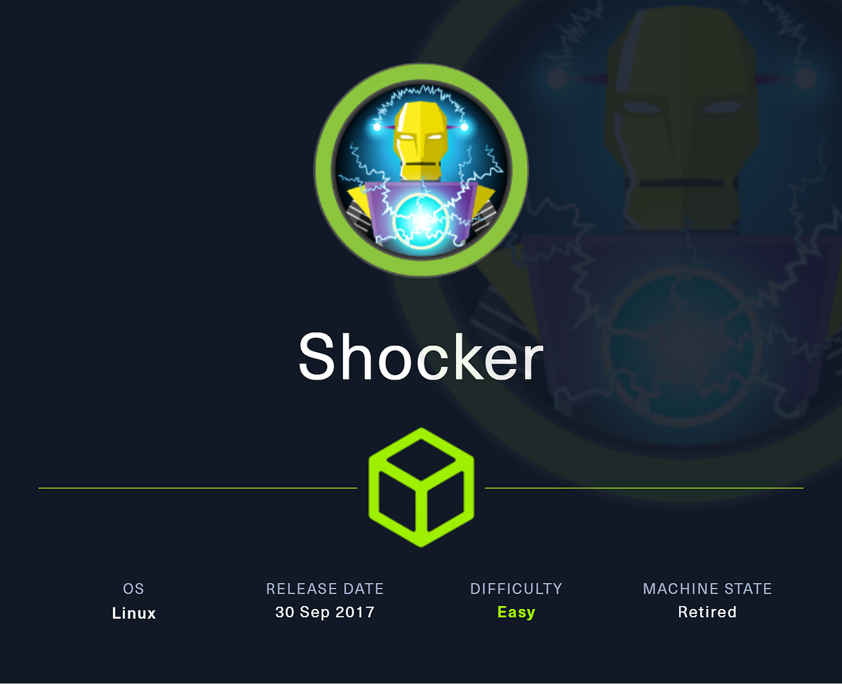 Hack The Box: Shocker Machine Writeup | by CyberQuestor | InfoSec Write-ups