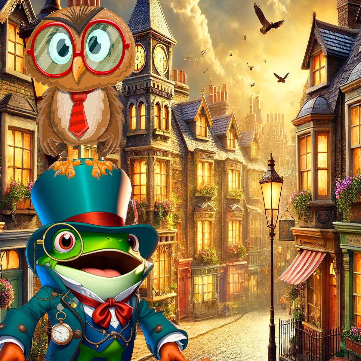 Owlbert’s Lesson. Learning is the key to growing by CJ Coop