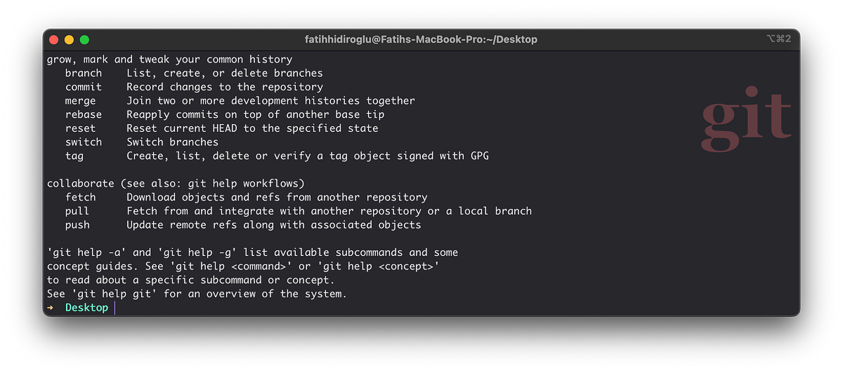 Fundamentals of Efficient Collaboration with Git — Commands | by Fatih ...