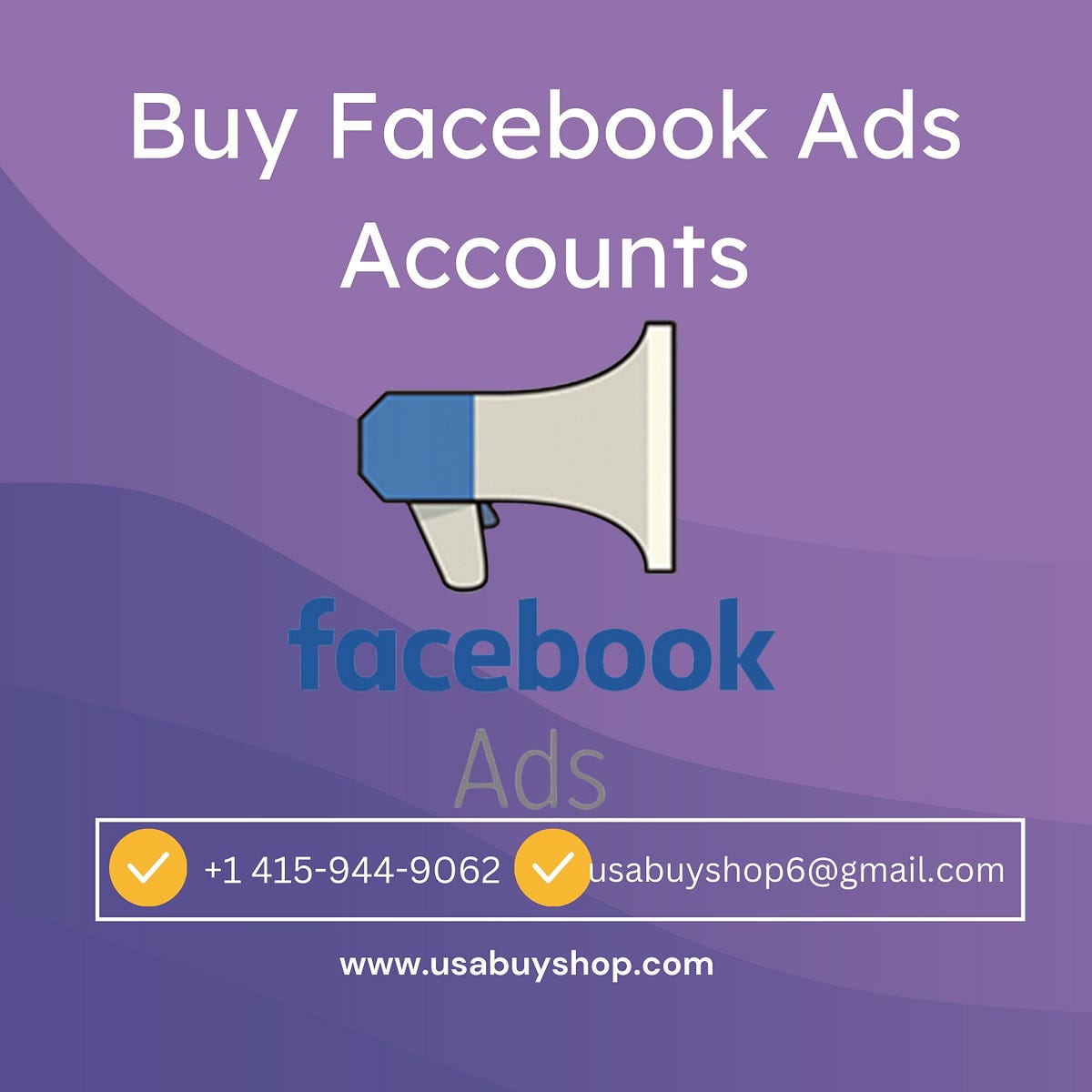 Buy Facebook Ads Accounts. In today's digital age, Facebook has… | by ...